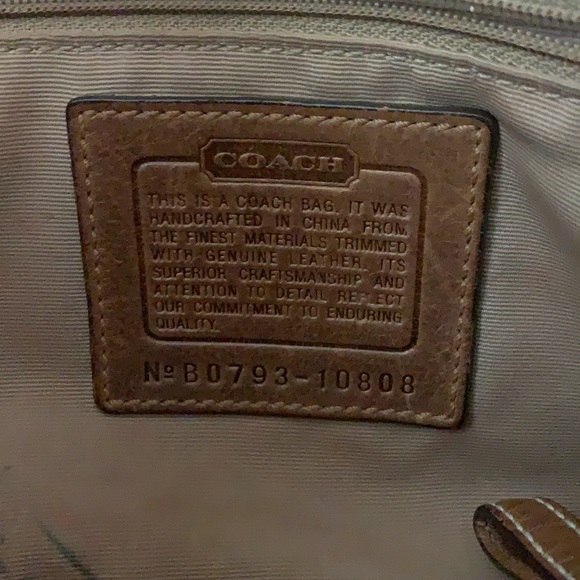 Coach patchwork shoulder bag - Picture 5 of 5